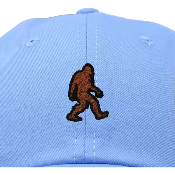 DALIX Sasquatch Embroidered Cap Cotton Baseball Summer Cool Dad Hat Mens