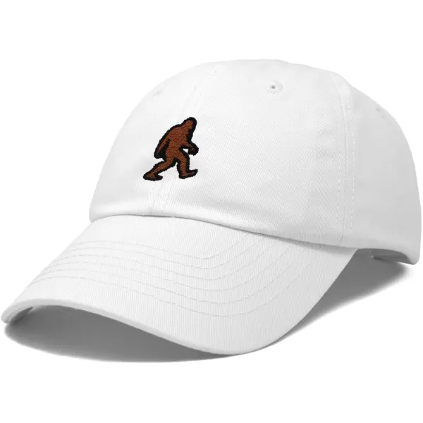 DALIX Sasquatch Embroidered Cap Cotton Baseball Summer Cool Dad Hat Mens