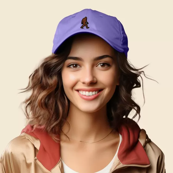 DALIX Sasquatch Embroidered Cap Cotton Baseball Summer Cool Dad Hat Mens
