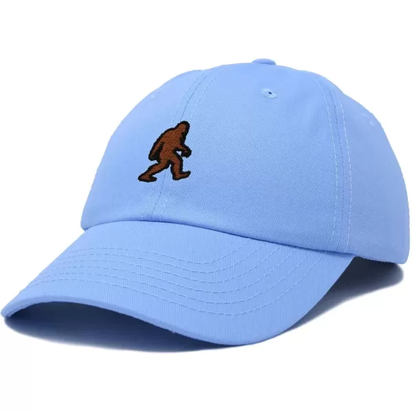 DALIX Sasquatch Embroidered Cap Cotton Baseball Summer Cool Dad Hat Mens