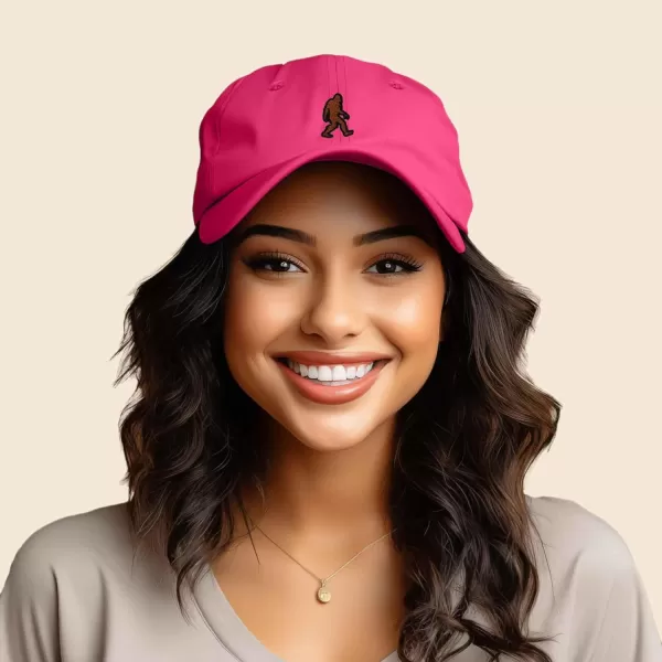 DALIX Sasquatch Embroidered Cap Cotton Baseball Summer Cool Dad Hat Mens