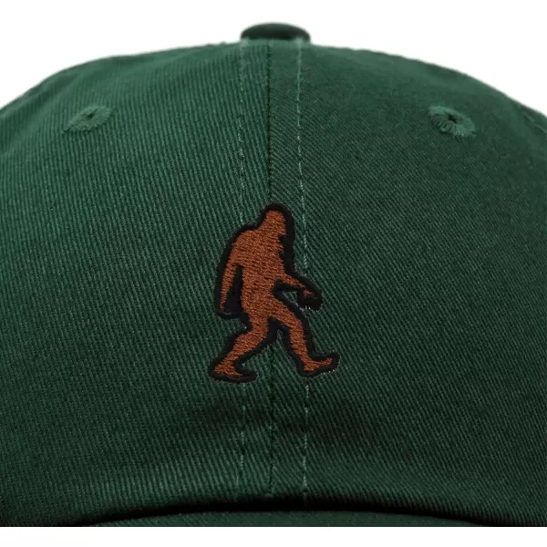 DALIX Sasquatch Embroidered Cap Cotton Baseball Summer Cool Dad Hat Mens