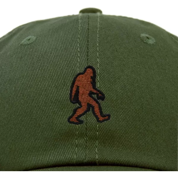 DALIX Sasquatch Embroidered Cap Cotton Baseball Summer Cool Dad Hat Mens
