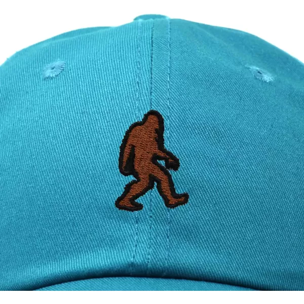 DALIX Sasquatch Embroidered Cap Cotton Baseball Summer Cool Dad Hat Mens
