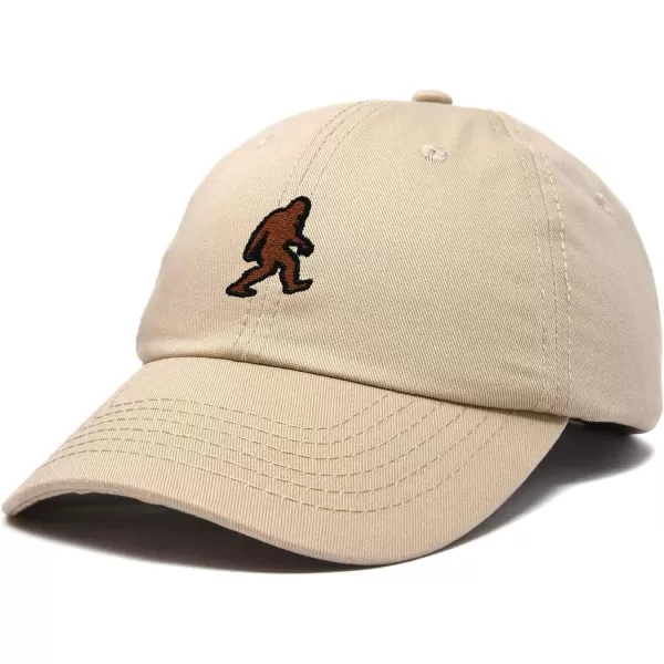 DALIX Sasquatch Embroidered Cap Cotton Baseball Summer Cool Dad Hat Mens