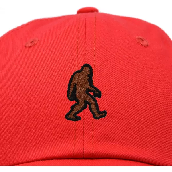 DALIX Sasquatch Embroidered Cap Cotton Baseball Summer Cool Dad Hat Mens