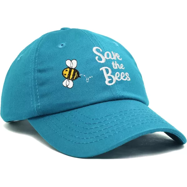 DALIX Save The Bees Baseball Cap Dad Hat Embroidered Women Girls