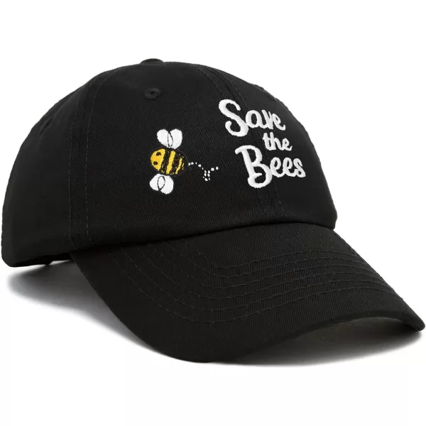 DALIX Save The Bees Baseball Cap Dad Hat Embroidered Women Girls