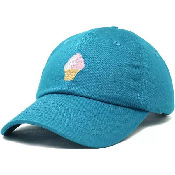 DALIX Soft Serve Ice Cream Hat Cotton Baseball Cap