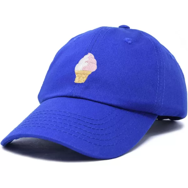 DALIX Soft Serve Ice Cream Hat Cotton Baseball Cap