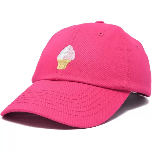 DALIX Soft Serve Ice Cream Hat Cotton Baseball Cap