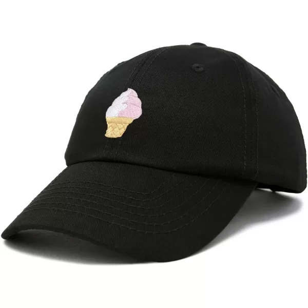 DALIX Soft Serve Ice Cream Hat Cotton Baseball Cap