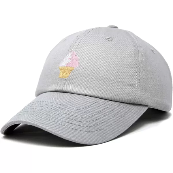 DALIX Soft Serve Ice Cream Hat Cotton Baseball Cap