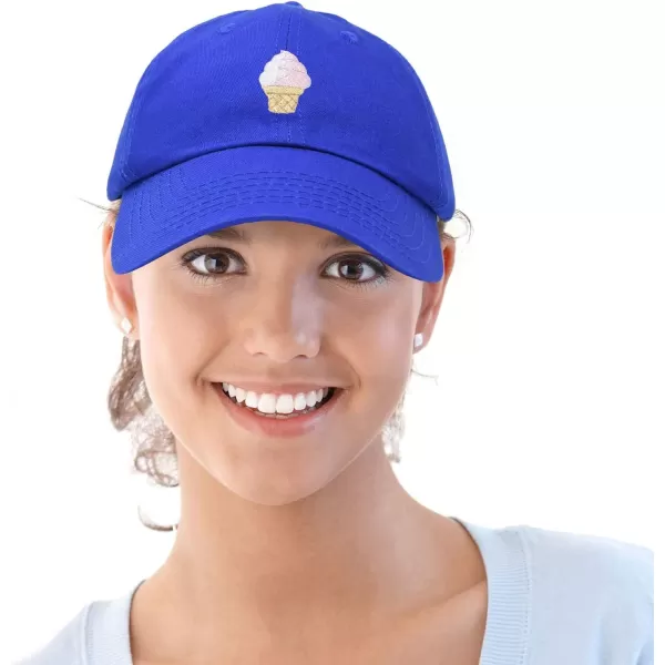 DALIX Soft Serve Ice Cream Hat Cotton Baseball Cap