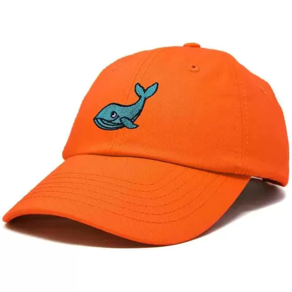 DALIX Whale Embroidered Dad Hat Cotton Baseball Cap Women
