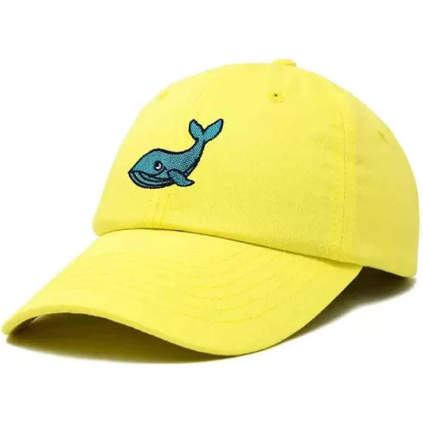 DALIX Whale Embroidered Dad Hat Cotton Baseball Cap Women