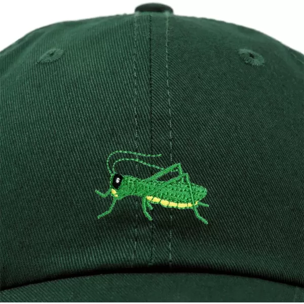 Nature Outdoors Grasshopper Baseball Cap Embroidered Hat