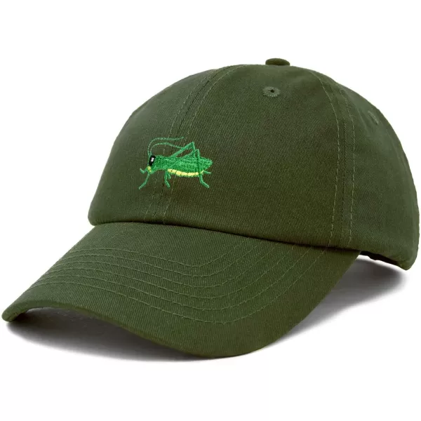 Nature Outdoors Grasshopper Baseball Cap Embroidered Hat