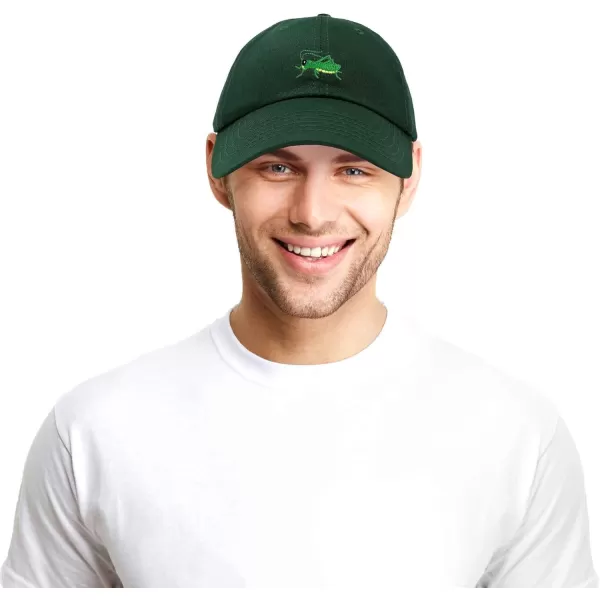 Nature Outdoors Grasshopper Baseball Cap Embroidered Hat