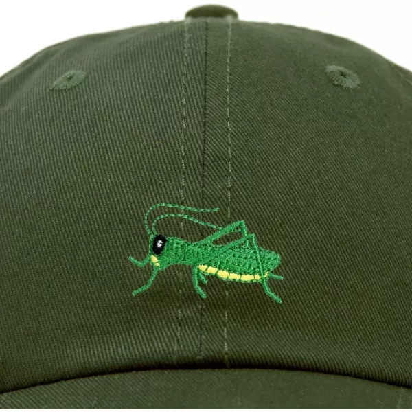 Nature Outdoors Grasshopper Baseball Cap Embroidered Hat