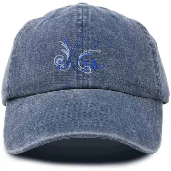 DALIX Bottlenose Dolphin Embroidered Dad Cap Cotton Baseball Cap Women