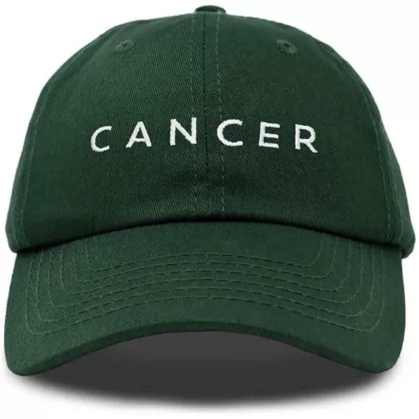 DALIX Cancer Dad Hat Embroidered Zodiac Astrology Cotton Baseball Cap