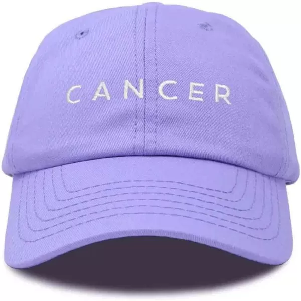 DALIX Cancer Dad Hat Embroidered Zodiac Astrology Cotton Baseball Cap