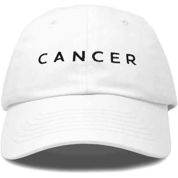 DALIX Cancer Dad Hat Embroidered Zodiac Astrology Cotton Baseball Cap