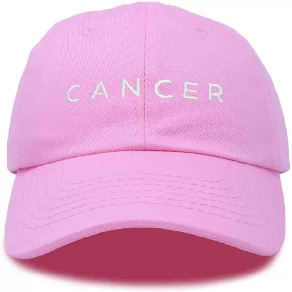 DALIX Cancer Dad Hat Embroidered Zodiac Astrology Cotton Baseball Cap