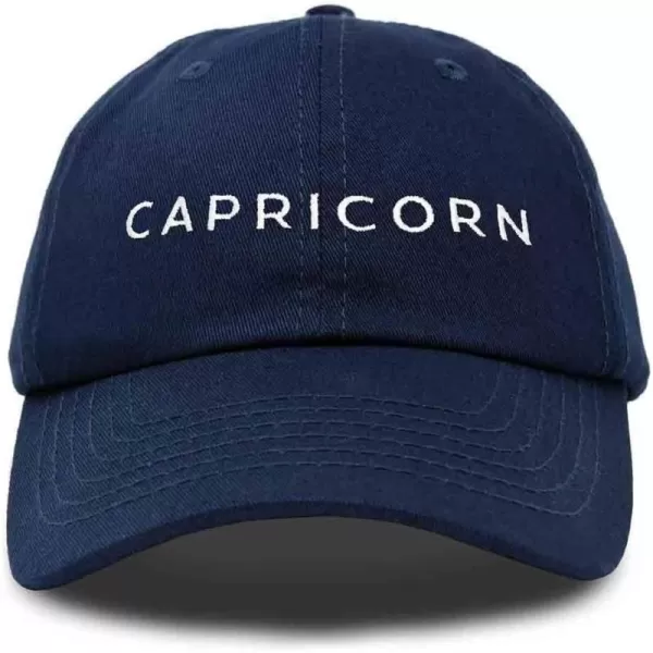 DALIX Capricorn Dad Hat Embroidered Zodiac Astrology Cotton Baseball Cap