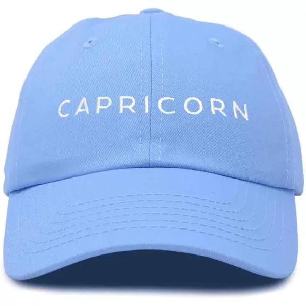 DALIX Capricorn Dad Hat Embroidered Zodiac Astrology Cotton Baseball Cap