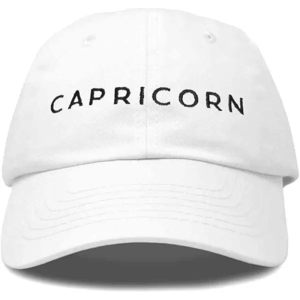 DALIX Capricorn Dad Hat Embroidered Zodiac Astrology Cotton Baseball Cap