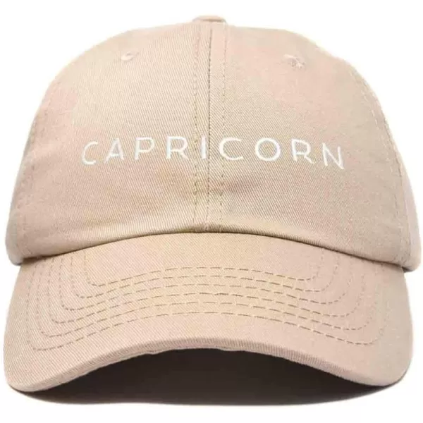 DALIX Capricorn Dad Hat Embroidered Zodiac Astrology Cotton Baseball Cap