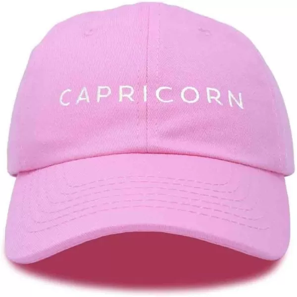 DALIX Capricorn Dad Hat Embroidered Zodiac Astrology Cotton Baseball Cap