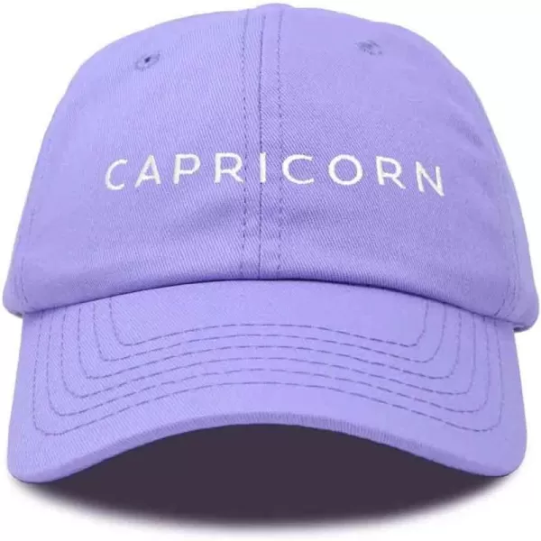 DALIX Capricorn Dad Hat Embroidered Zodiac Astrology Cotton Baseball Cap