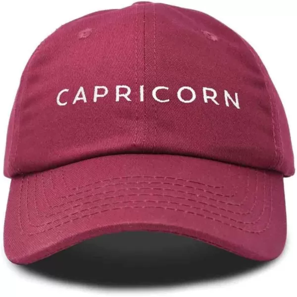 DALIX Capricorn Dad Hat Embroidered Zodiac Astrology Cotton Baseball Cap