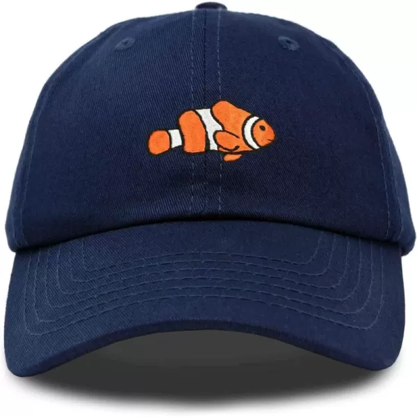 DALIX Clownfish Baseball Cap Tropical Dad Hat for Men Women's Hats