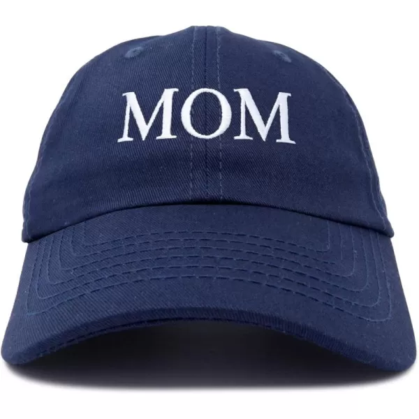 DALIX Embroidered Mom and Dad Hat Washed Cotton Baseball Cap