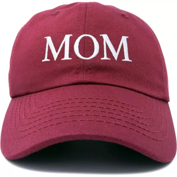 DALIX Embroidered Mom and Dad Hat Washed Cotton Baseball Cap