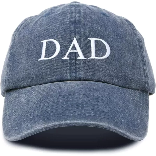 DALIX Embroidered Mom and Dad Hat Washed Cotton Baseball Cap