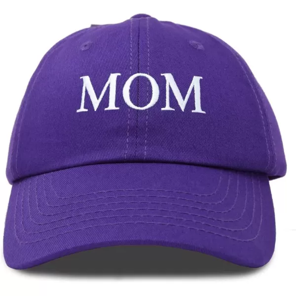 DALIX Embroidered Mom and Dad Hat Washed Cotton Baseball Cap