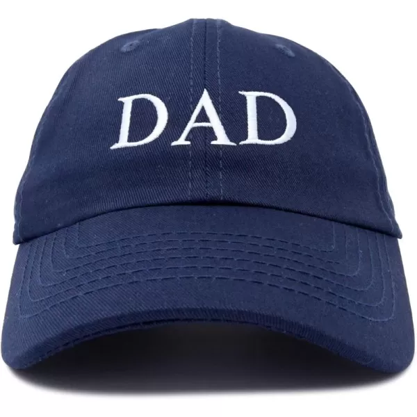 DALIX Embroidered Mom and Dad Hat Washed Cotton Baseball Cap