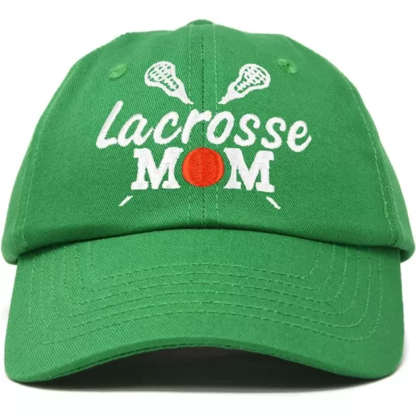 DALIX Lacrosse Mom Hat Women's Baseball Caps Unstructured Dad Hats