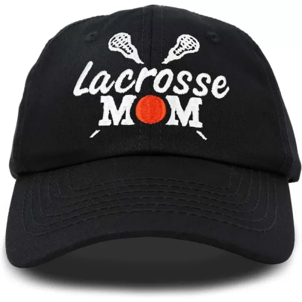 DALIX Lacrosse Mom Hat Women's Baseball Caps Unstructured Dad Hats