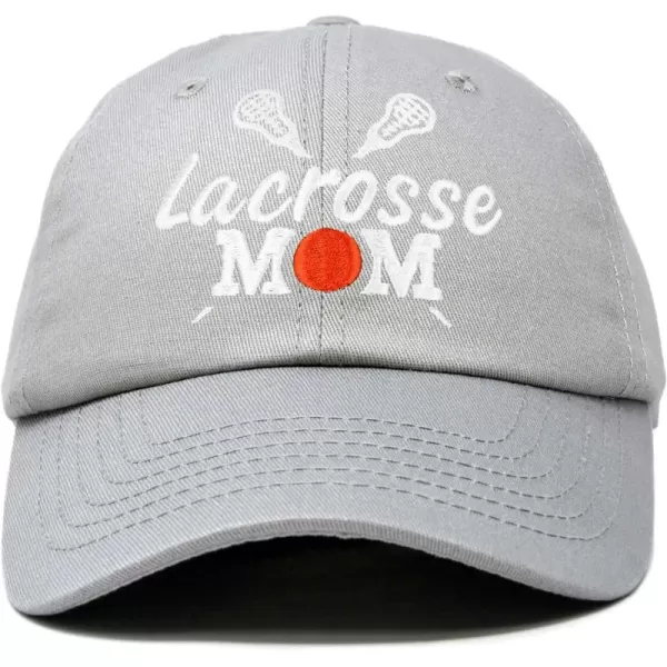 DALIX Lacrosse Mom Hat Women's Baseball Caps Unstructured Dad Hats