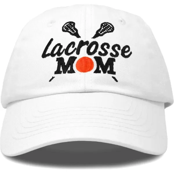 DALIX Lacrosse Mom Hat Women's Baseball Caps Unstructured Dad Hats