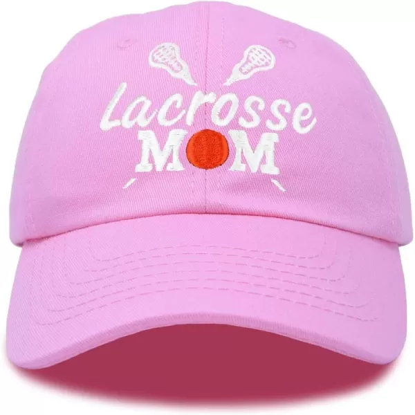 DALIX Lacrosse Mom Hat Women's Baseball Caps Unstructured Dad Hats