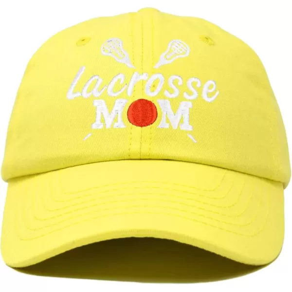 DALIX Lacrosse Mom Hat Women's Baseball Caps Unstructured Dad Hats