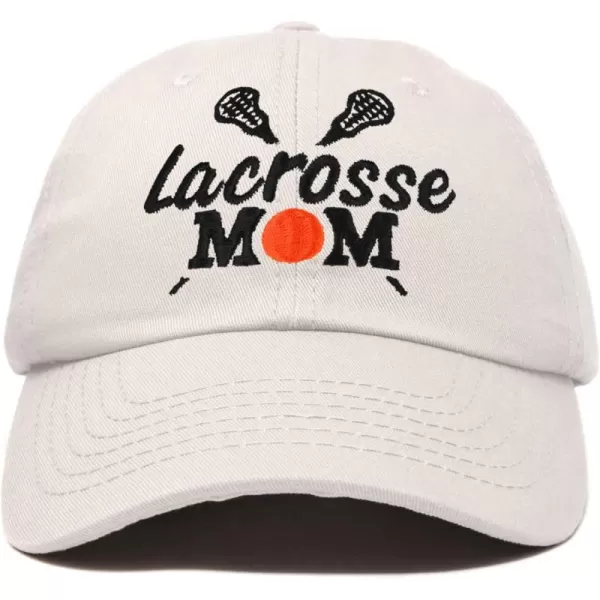 DALIX Lacrosse Mom Hat Women's Baseball Caps Unstructured Dad Hats