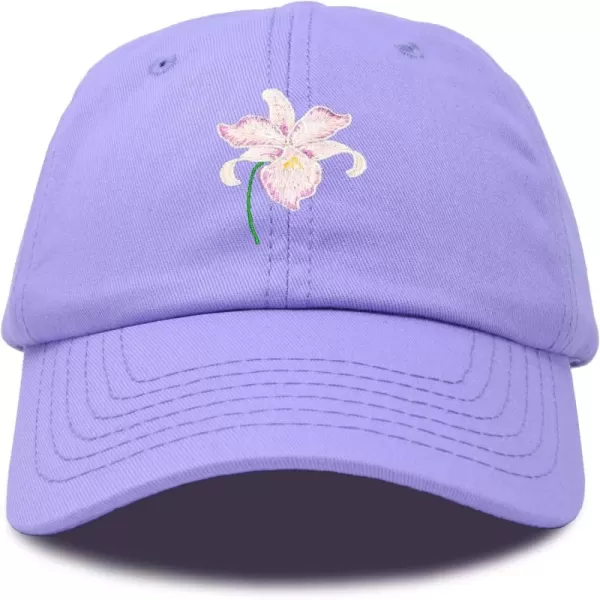 DALIX Orchid Hat Womens Floral Baseball Cap
